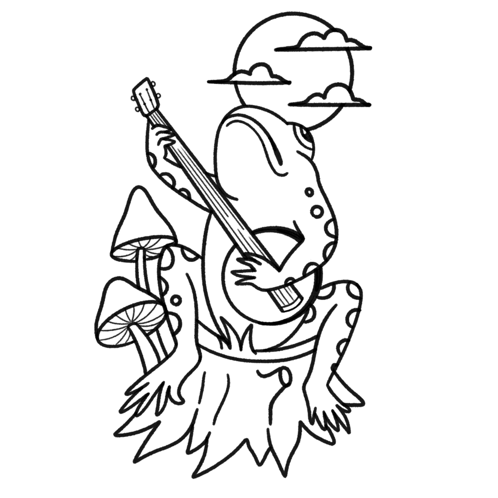 Grenouille Banjo